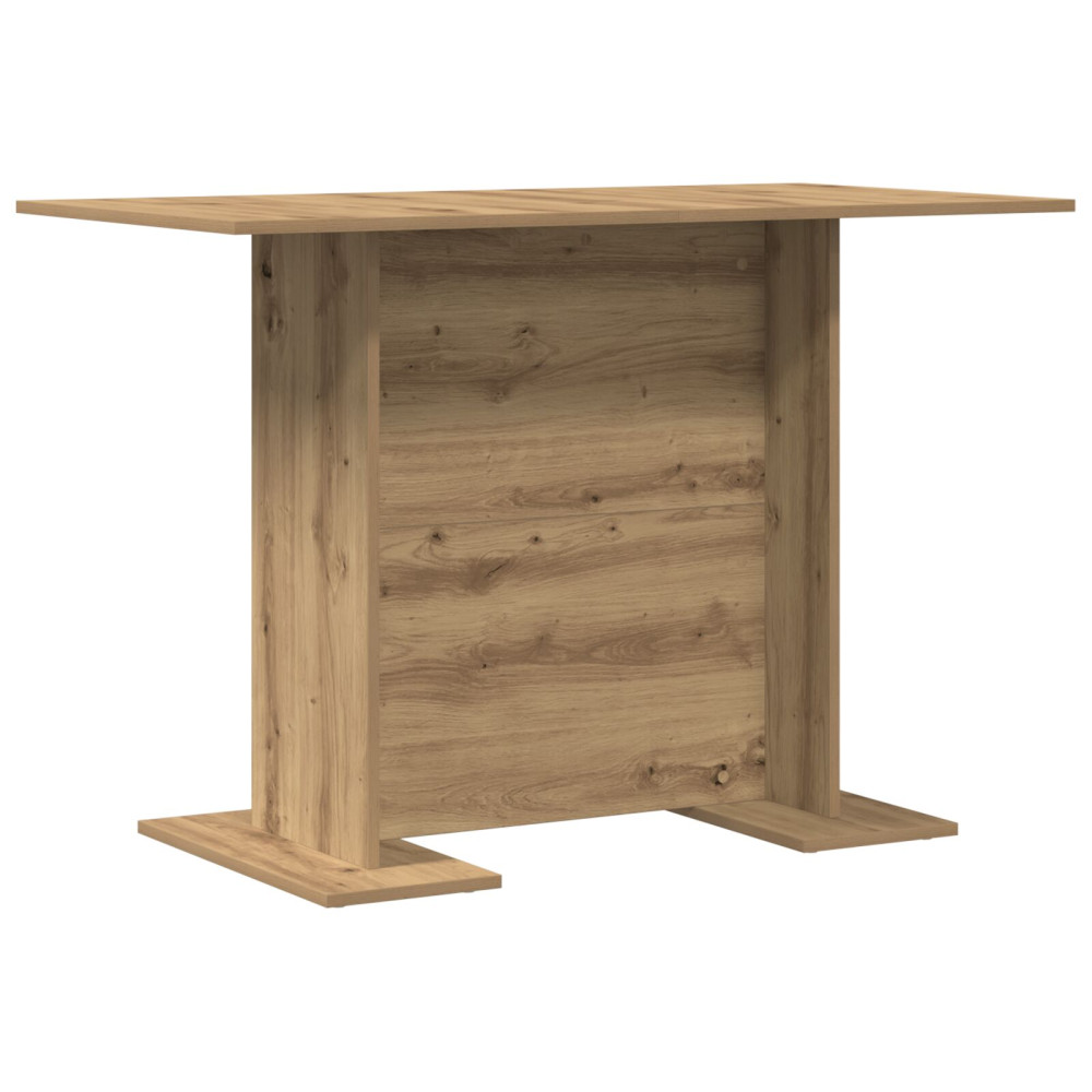 Produktbild för Matbord artisan ek 110 x 60 x 75 cm Konstruerat trä