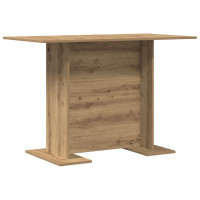 Produktbild för Matbord artisan ek 110 x 60 x 75 cm Konstruerat trä