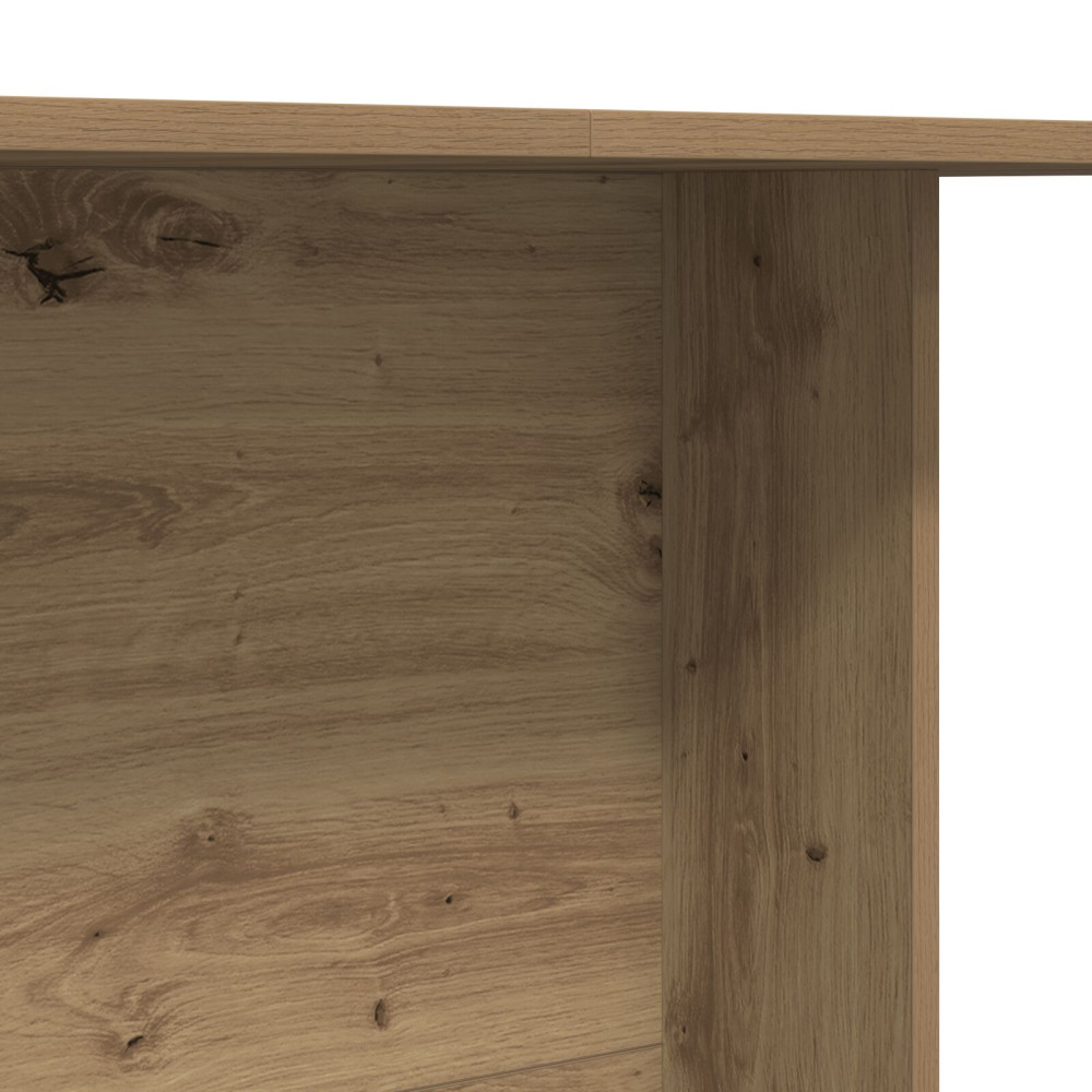 Produktbild för Matbord artisan ek 110 x 60 x 75 cm Konstruerat trä