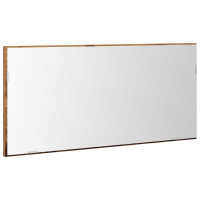 Produktbild för Spegel Gammalt trä 80 x 37 cm Glas och konstruerat trä