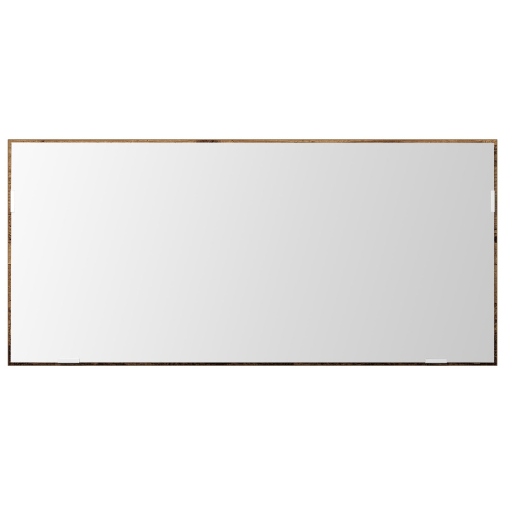 Produktbild för Spegel Gammalt trä 80 x 37 cm Glas och konstruerat trä