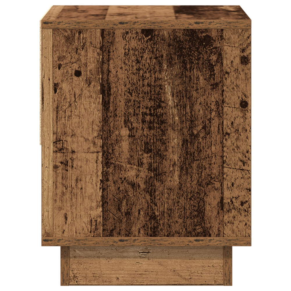 Produktbild för Nattduksbord 2 pcs Gammalt trä 45 x 34 x 44 cm Konstruerat trä