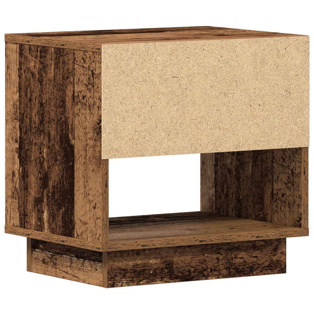 Produktbild för Nattduksbord 2 pcs Gammalt trä 45 x 34 x 44 cm Konstruerat trä