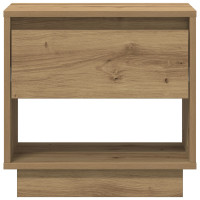Produktbild för Nattduksbord Artisan Ek 45 x 34 x 44 cm Konstruerat trä