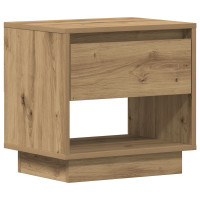 Produktbild för Nattduksbord 2 pcs Artisan Ek 45 x 34 x 44 cm Konstruerat trä