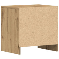 Produktbild för Nattduksbord Artisan Ek 45 x 34 x 44,5 cm Konstruerat trä