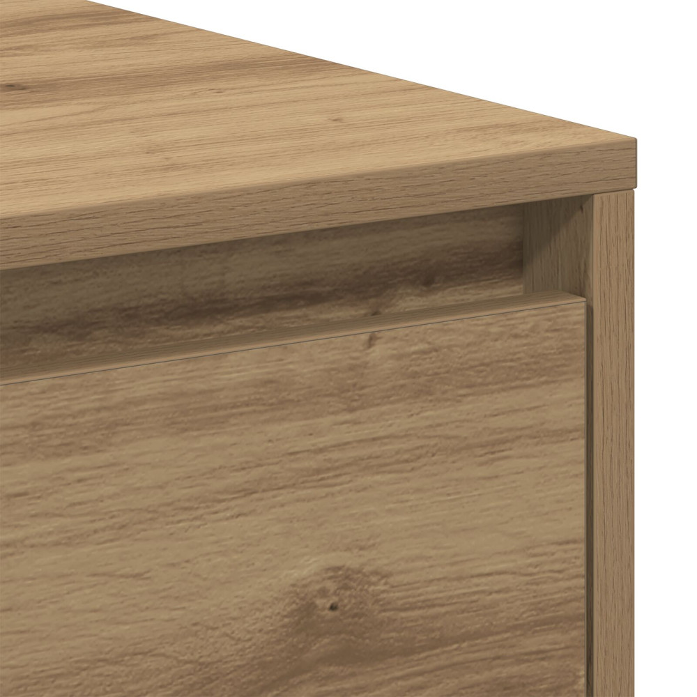 Produktbild för Nattduksbord Artisan Ek 45 x 34 x 44,5 cm Konstruerat trä