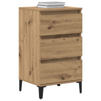 Produktbild för Nattduksbord Artisan Ek 45 x 35 x 44 cm Konstruerat trä