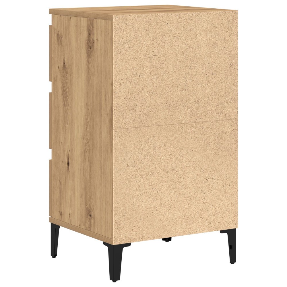 Produktbild för Nattduksbord Artisan Ek 45 x 35 x 44 cm Konstruerat trä