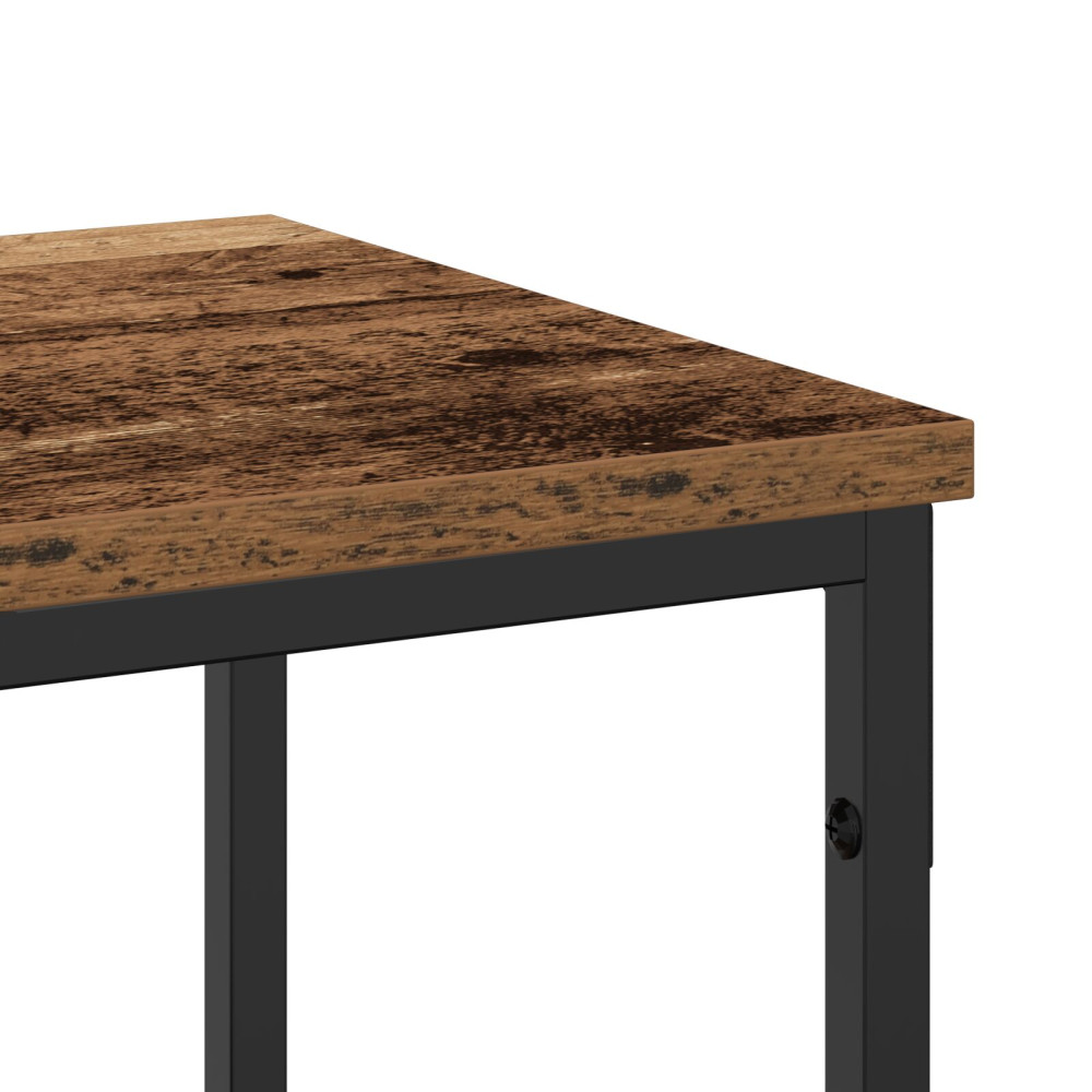 Produktbild för Konsolbord Gammalt trä 200 x 30 x 75 cm Konstruerat trä