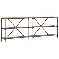 Produktbild för Konsolbord Artisan Ek 200 x 30 x 75 cm Konstruerat trä