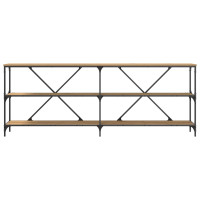 Produktbild för Konsolbord Artisan Ek 200 x 30 x 75 cm Konstruerat trä