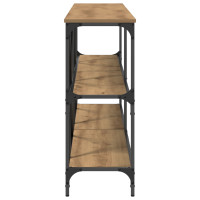 Produktbild för Konsolbord Artisan Ek 200 x 30 x 75 cm Konstruerat trä