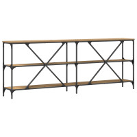 Produktbild för Konsolbord Artisan Ek 200 x 30 x 75 cm Konstruerat trä