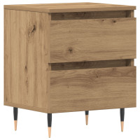 Produktbild för Nattduksbord Artisan Ek 40 x 35 x 50 cm Konstruerat trä