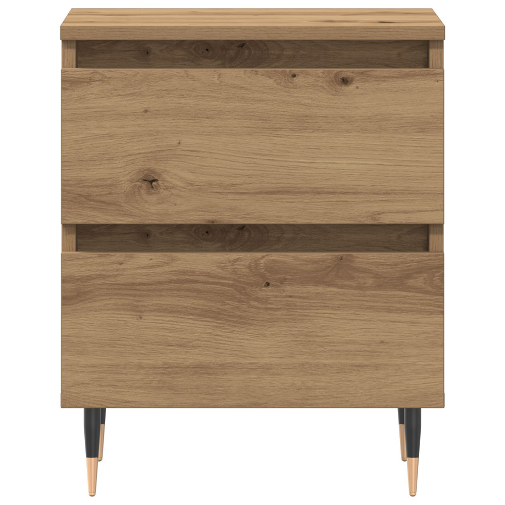 Produktbild för Nattduksbord Artisan Ek 40 x 35 x 50 cm Konstruerat trä
