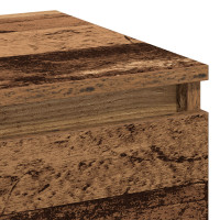 Produktbild för Nattduksbord 2 pcs Gammalt trä 40 x 35 x 50 cm Konstruerat trä