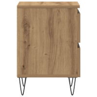Produktbild för Nattduksbord artisan ek 40 x 35 x 50 cm Konstruerat trä