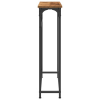 Produktbild för Konsolbord Gammalt trä 75 x 19,5 x 75 cm Konstruerat trä