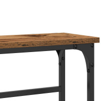Produktbild för Konsolbord Gammalt trä 75 x 19,5 x 75 cm Konstruerat trä
