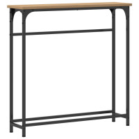 Produktbild för Konsolbord Artisan Ek 75 x 19,5 x 75 cm Konstruerat trä