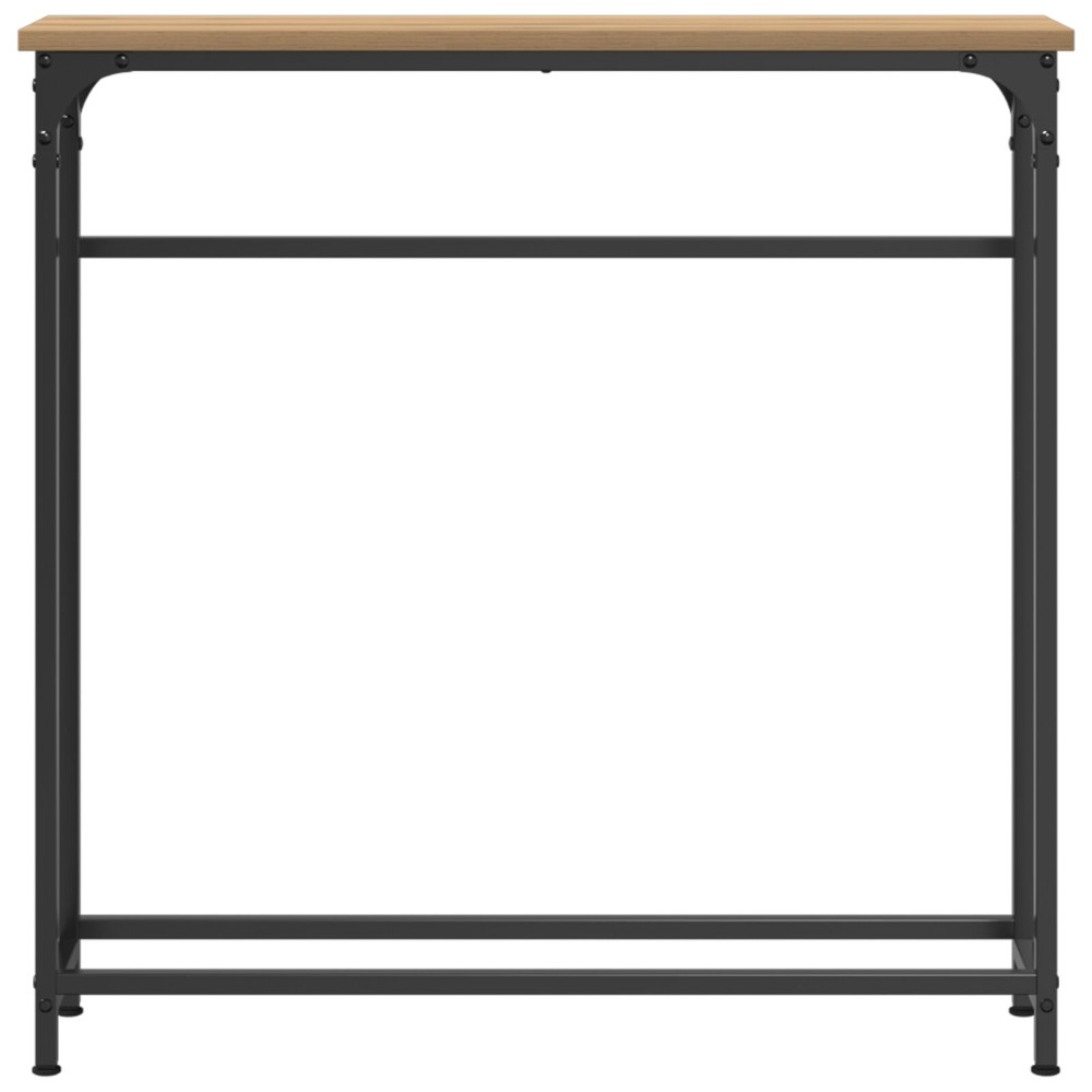 Produktbild för Konsolbord Artisan Ek 75 x 19,5 x 75 cm Konstruerat trä