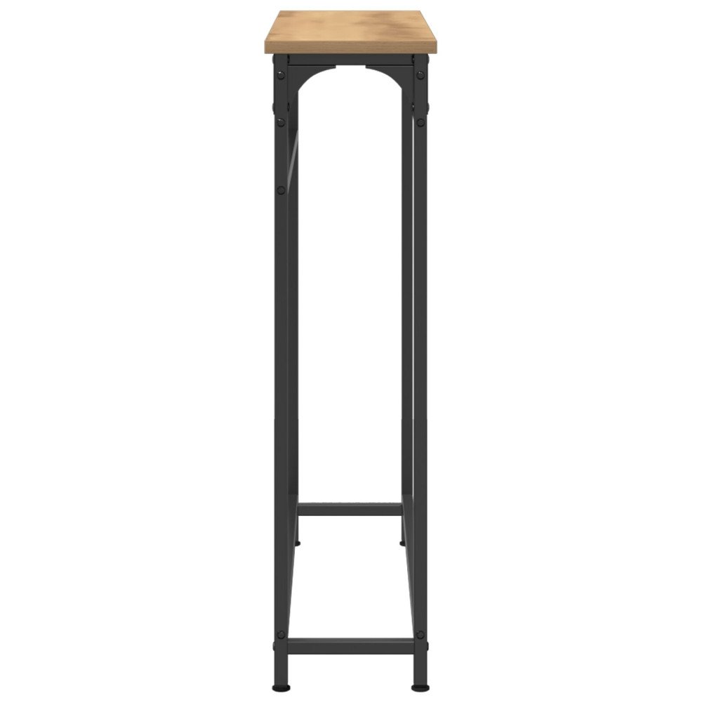 Produktbild för Konsolbord Artisan Ek 75 x 19,5 x 75 cm Konstruerat trä