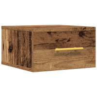 Produktbild för Nattduksbord Gammalt trä 35 x 35 x 20 cm Konstruerat trä