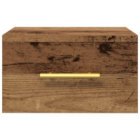 Produktbild för Nattduksbord Gammalt trä 35 x 35 x 20 cm Konstruerat trä
