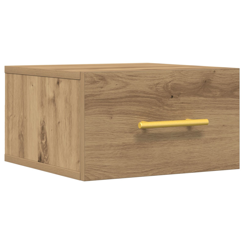 Produktbild för Nattduksbord Artisan Ek 35 x 35 x 20 cm Konstruerat trä