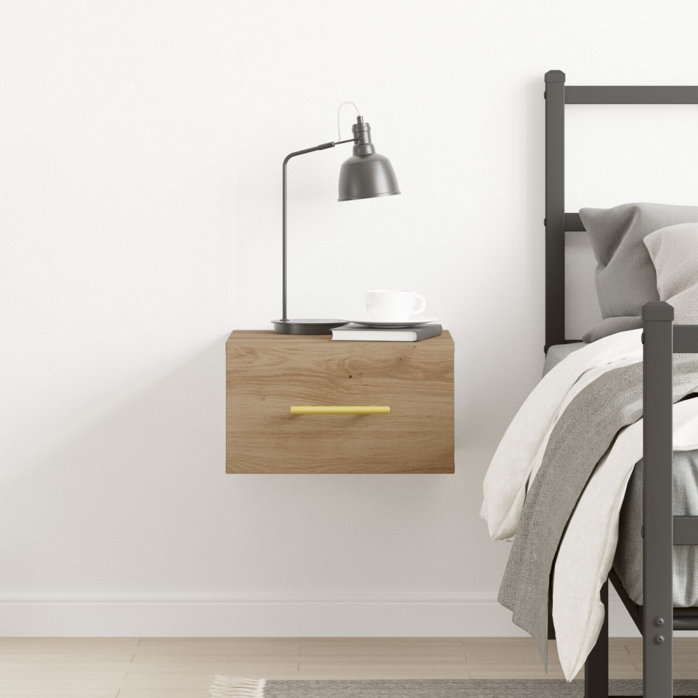 Produktbild för Nattduksbord Artisan Ek 35 x 35 x 20 cm Konstruerat trä