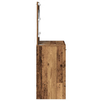 Produktbild för Smyckebord Gammalt trä 78,5 x 41 x 135 cm Konstruerat trä