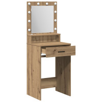 Produktbild för Smyckebord med låda Artisan Ek 50 x 41 x 135 cm Konstruerat trä