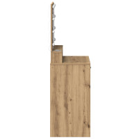 Produktbild för Smyckebord med låda Artisan Ek 50 x 41 x 135 cm Konstruerat trä