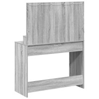 Produktbild för Smyckebord Grå Sonoma 100 x 41 x 135 cm Konstruerat trä