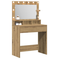 Produktbild för Smyckebord Artisan Ek 75,5 x 41 x 135 cm Konstruerat trä