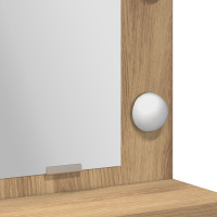 Produktbild för Smyckebord Artisan Ek 75,5 x 41 x 135 cm Konstruerat trä