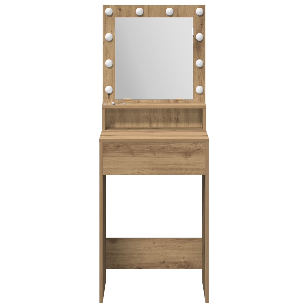 Produktbild för Smyckebord Artisan Ek 50 x 41 x 135 cm Konstruerat trä
