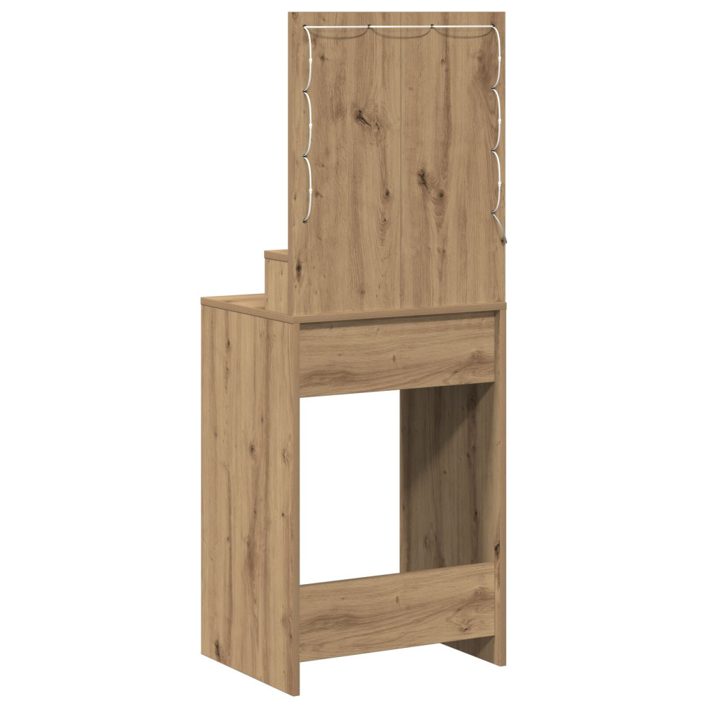 Produktbild för Smyckebord Artisan Ek 50 x 41 x 135 cm Konstruerat trä