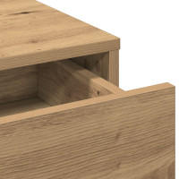 Produktbild för Smyckebord med låda Artisan Ek 50 x 41 x 140 cm Konstruerat trä