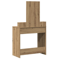 Produktbild för Smyckebord med låda Artisan Ek 79 x 41 x 140 cm Konstruerat trä