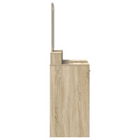 Produktbild för Smyckebord med låda Sonoma-ek 100 x 41 x 140 cm Konstruerat trä
