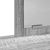 Produktbild för Smyckebord Grå Sonoma 100 x 41 x 140 cm Konstruerat trä