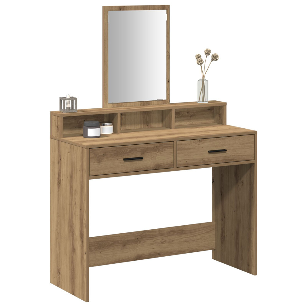 Produktbild för Smyckebord Artisan Ek 100 x 41 x 140 cm Konstruerat trä