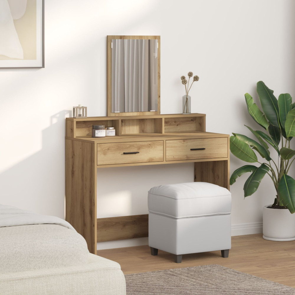 Produktbild för Smyckebord Artisan Ek 100 x 41 x 140 cm Konstruerat trä