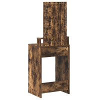 Produktbild för Smyckebord med låda Brun 50 x 41 x 140 cm Konstruerat trä