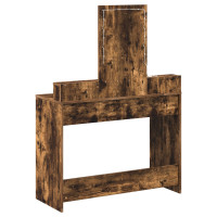 Produktbild för Smyckebord med låda Brun 100 x 41 x 140 cm Konstruerat trä