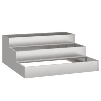 Produktbild för Trädgårdsplanterare Rostig 90 x 90 x 35 cm Väderbeständig stål