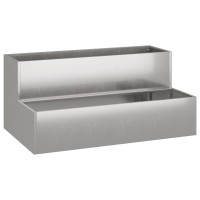 Produktbild för Trädgårdsplanterare Rostig 100 x 60 x 45 cm Väderbeständig stål