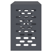 Produktbild för Täckning för Luftkonditionering Antracit 90 x 40 x 60 cm Stål